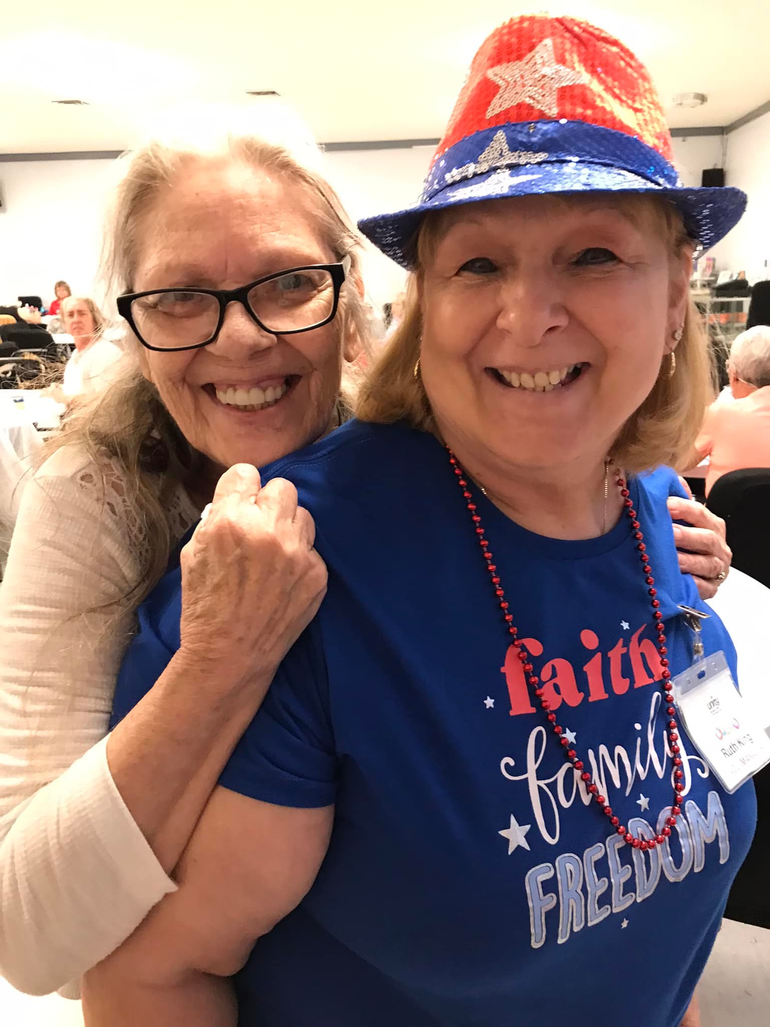 Happy Fourth from Mary and Ruth!